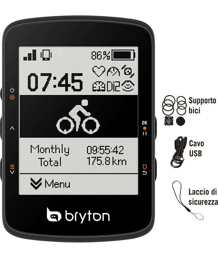 CICLOCOMPUTER GPS BRYTON 460E