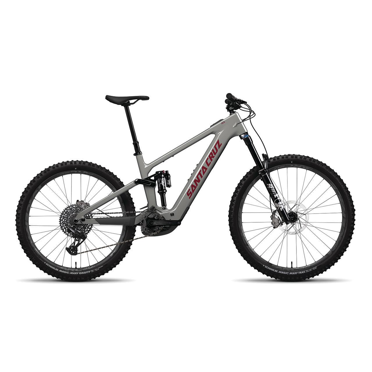 BICICLETTA ELETTRICA SANTA CRUZ VALA C KIT S MX GLOSS GRAY 2024